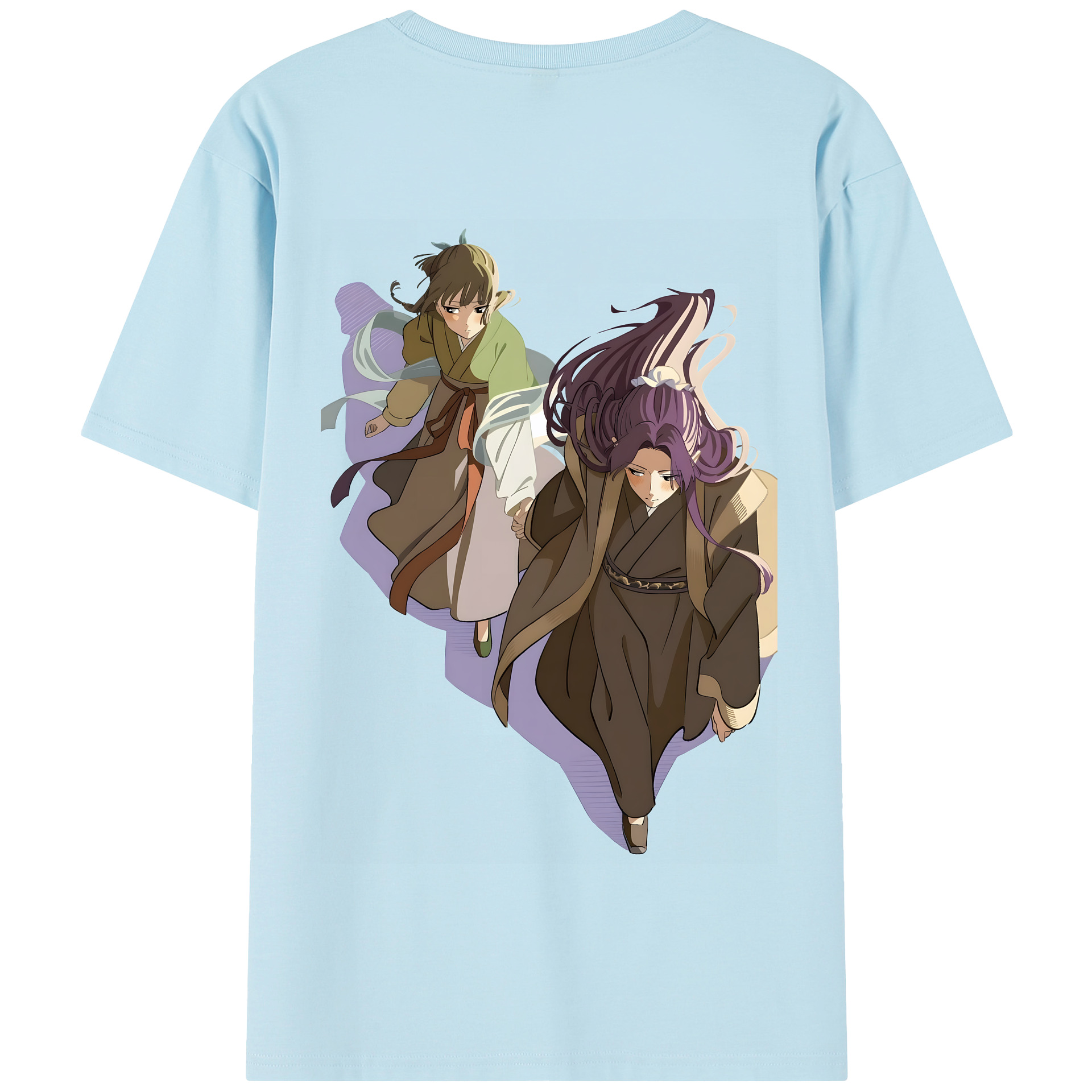 （画像用） 薬屋のひとりごと The Apothecary Diaries 綿100％半袖Tシャツ（背面プリント）